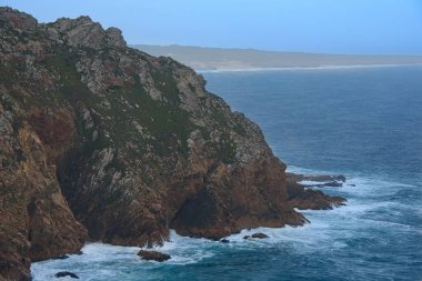 Cape Roca (Cabo da Roca), the westernmost point of Europe in Sintra, Portugal 