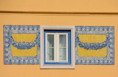 St. George Kalesi. Lizbon sınırları içinde bir kale. Şehrin tarihi merkezi..