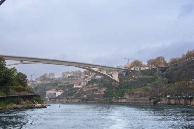 bridge on the Douro river   in Portugal