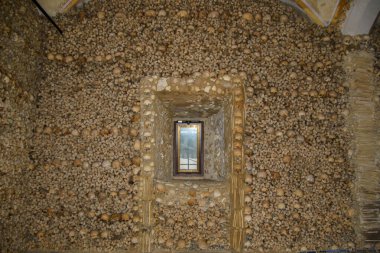 beautiful ancient architecture in Evora, Portugal. chapelle des os