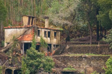 Landscape and architectural view along the Douro Valley in Portugal