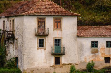 Landscape and architectural view along the Douro Valley in Portugal