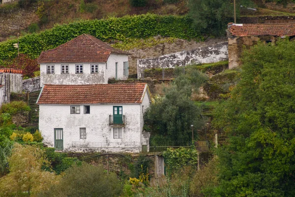 Landscape and architectural view along the Douro Valley in Portugal