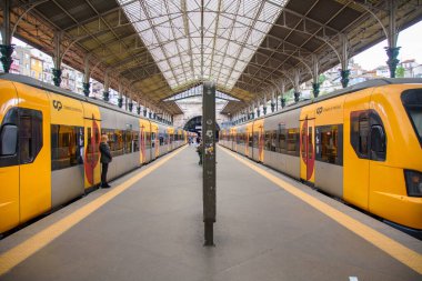 Railway station in Porto, Portugal
