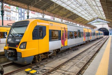 Railway station in Porto, Portugal