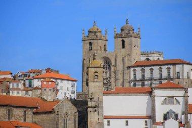 View and architecture of Porto city in Portugal