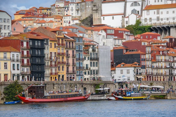 View and architecture of Porto and the douro river in Portugal