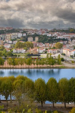 Architecture of the pretty city of Coimbra in the west of Portugal