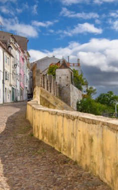 Architecture of the pretty city of Coimbra in the west of Portugal