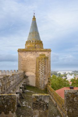 24 October 2022 - Evora, Portugal: scenic shot of beautiful ancient Cathedral of Evora