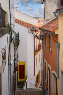 Architecture of the pretty city of Coimbra in the west of Portugal