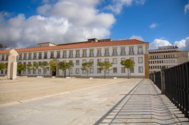 Architecture of the pretty city of Coimbra in the west of Portugal