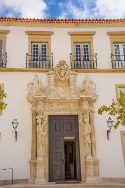 Architecture of pretty city of Coimbra in Portugal
