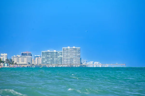 Day Time Beautiful View City Sea Shore — Stock Photo, Image