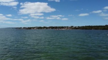 Florida 'daki güzel sahil manzarası güzel.