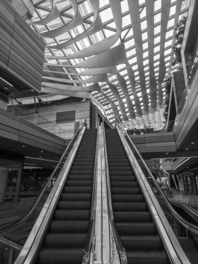 Gündüz yürüyen merdiveni görüntüle