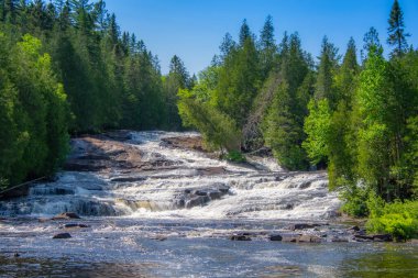 Day Time Shot Of Mastigouche Wildlife Reserve   clipart