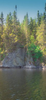 Mastigouche Vahşi Yaşam Rezervinin Gün Saati Çekimi  