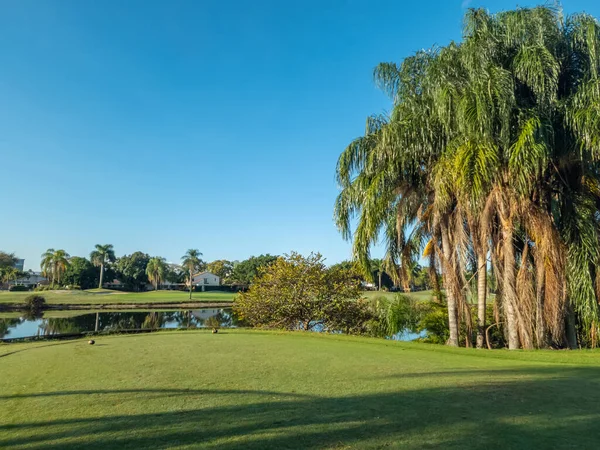 Schöner Golfclub Den Emerald Hills Auf Dem Land — Stockfoto