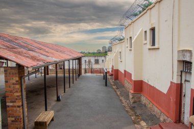 Johannesburg 'daki hapishanenin dış görünüşü