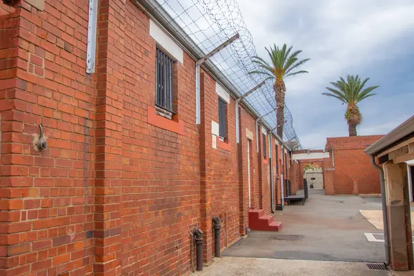 facade view of prison in Johannesburg