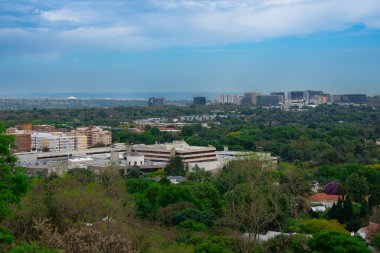 Güney Afrika 'daki Voortrekker Anıtı' nın güzel hava manzarası