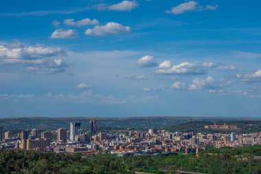 Güney Afrika 'daki Voortrekker Anıtı' nın güzel hava manzarası