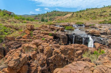 Kanada 'daki ünlü Memphremagog Gölü manzarası  