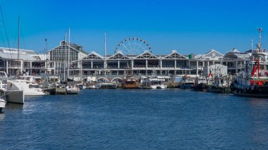Güney Afrika 'daki Cape Town şehrinin mimarisi.