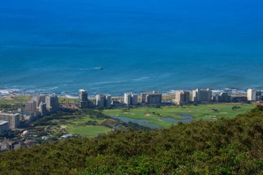 Güney Afrika 'daki Masa Dağı' ndan güzel Cape Town manzarası