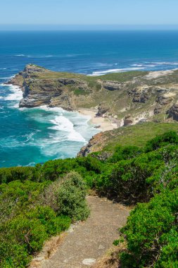 Güney Afrika 'daki meşhur Ümit Burnu manzarası