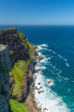 Güney Afrika 'daki meşhur Ümit Burnu manzarası