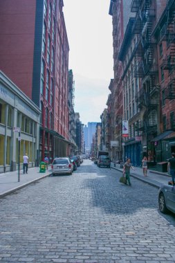 New York 'un sokak manzarası 