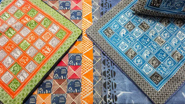 handmade carpets, Lovely travel souvenirs available at a kiosk in South Africa
