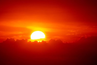 Ocak sabahında Miami South Beach 'te güzel bir gün doğumu