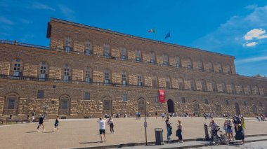 Floransa, İtalya, 05: 25 2024. İtalya 'daki güzel Floransa şehrinin mimarisinin manzarası