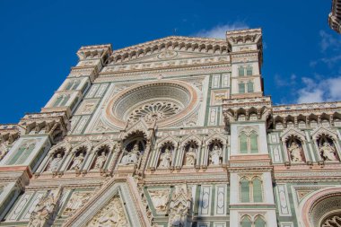 Görünümünü Duomo Santa Maria del Fiore Floransa, İtalya