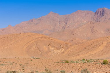 Fas 'taki kayalık Anti-Atlas Dağları