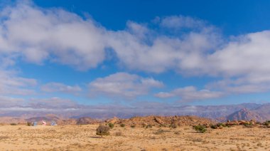 Dağların güzel manzarası, manzara. Tafraout, Fas