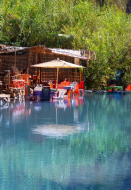 Fas 'taki Agadir yakınlarındaki Valle du Paradis nehrine çorbalar kuruldu.