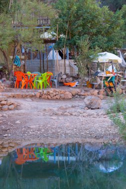 Fas 'taki Agadir yakınlarındaki Valle du Paradis nehrine çorbalar kuruldu.