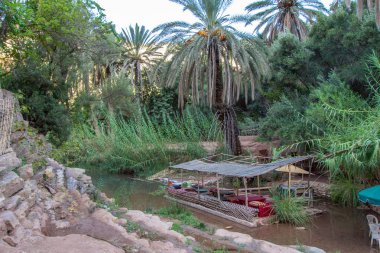 Fas 'taki Agadir yakınlarındaki Valle du Paradis nehrine çorbalar kuruldu.