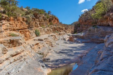 Fas 'taki Agadir şehrinin yakınındaki Cennet Vadisi