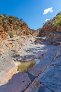 Fas 'taki Agadir şehrinin yakınındaki Cennet Vadisi