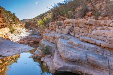 Fas 'taki Agadir şehrinin yakınındaki Cennet Vadisi