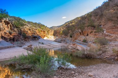 Fas 'taki Agadir şehrinin yakınındaki Cennet Vadisi