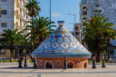 Fas 'ın Safi kasabasından ünlü dev tagine.