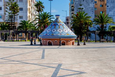 Fas 'ın Safi kasabasından ünlü dev tagine.