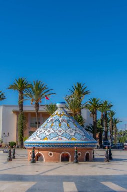 Fas 'ın Safi kasabasından ünlü dev tagine.