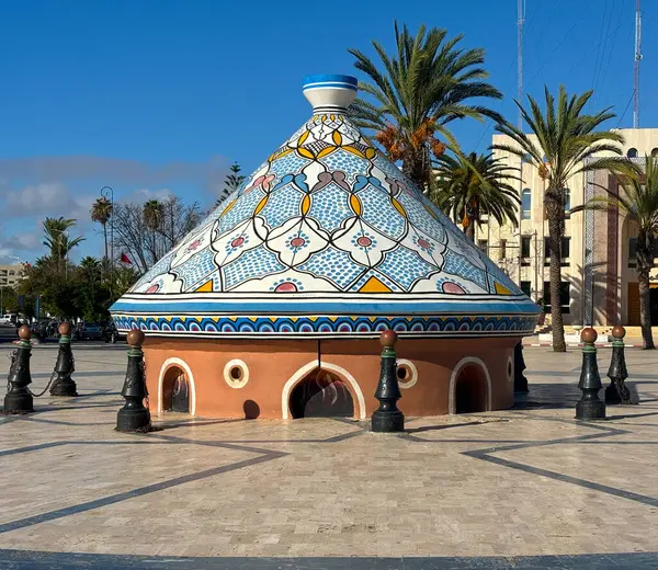 Fas 'ın Safi kasabasından ünlü dev tagine.